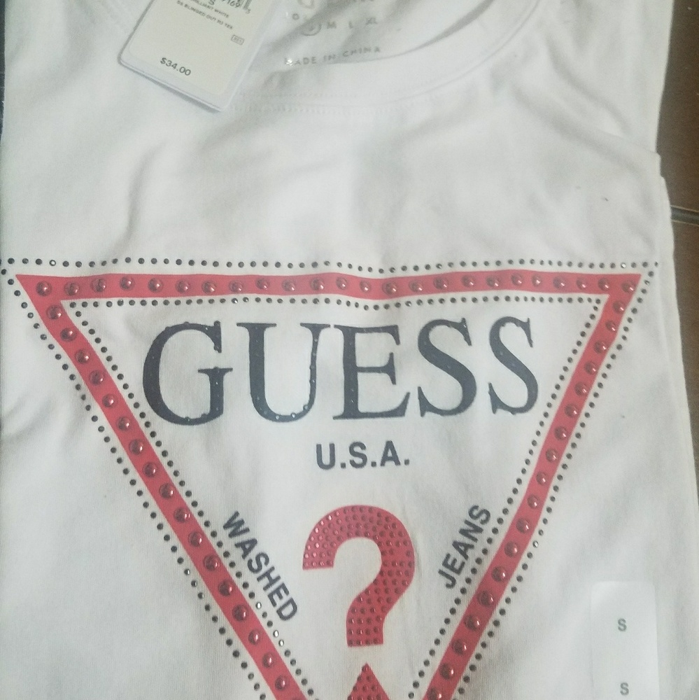 GUESS Womens LOGO SHIRT